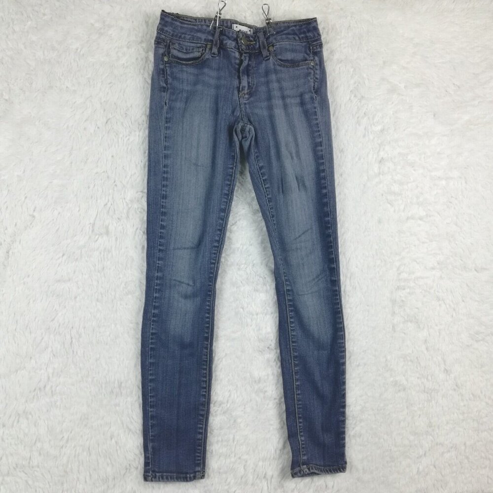 Paige Womens Jeans Verdugo Ankle Denim Blue Nottingham Wash Stretch 24
